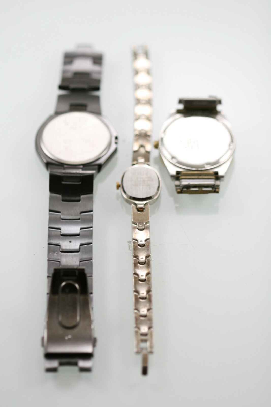 Seiko Citizen Pulsar Watch Men Women Gold Black Silver Stainless Non-work