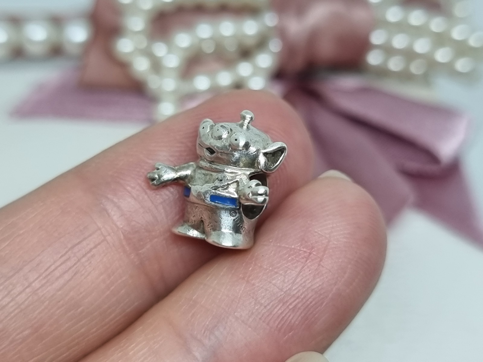 Genuine Pandora Disney Pixar Toy Story Alien Charm 💕 S925 ALE R23a
