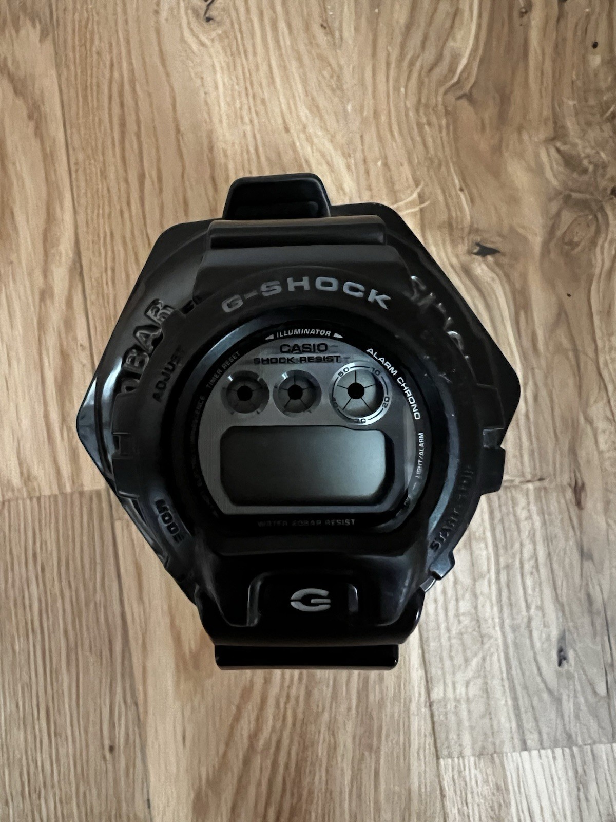 Pre-Owned Casio G-Shock DW-6900 Black Digital Watch – Box & Manual Included