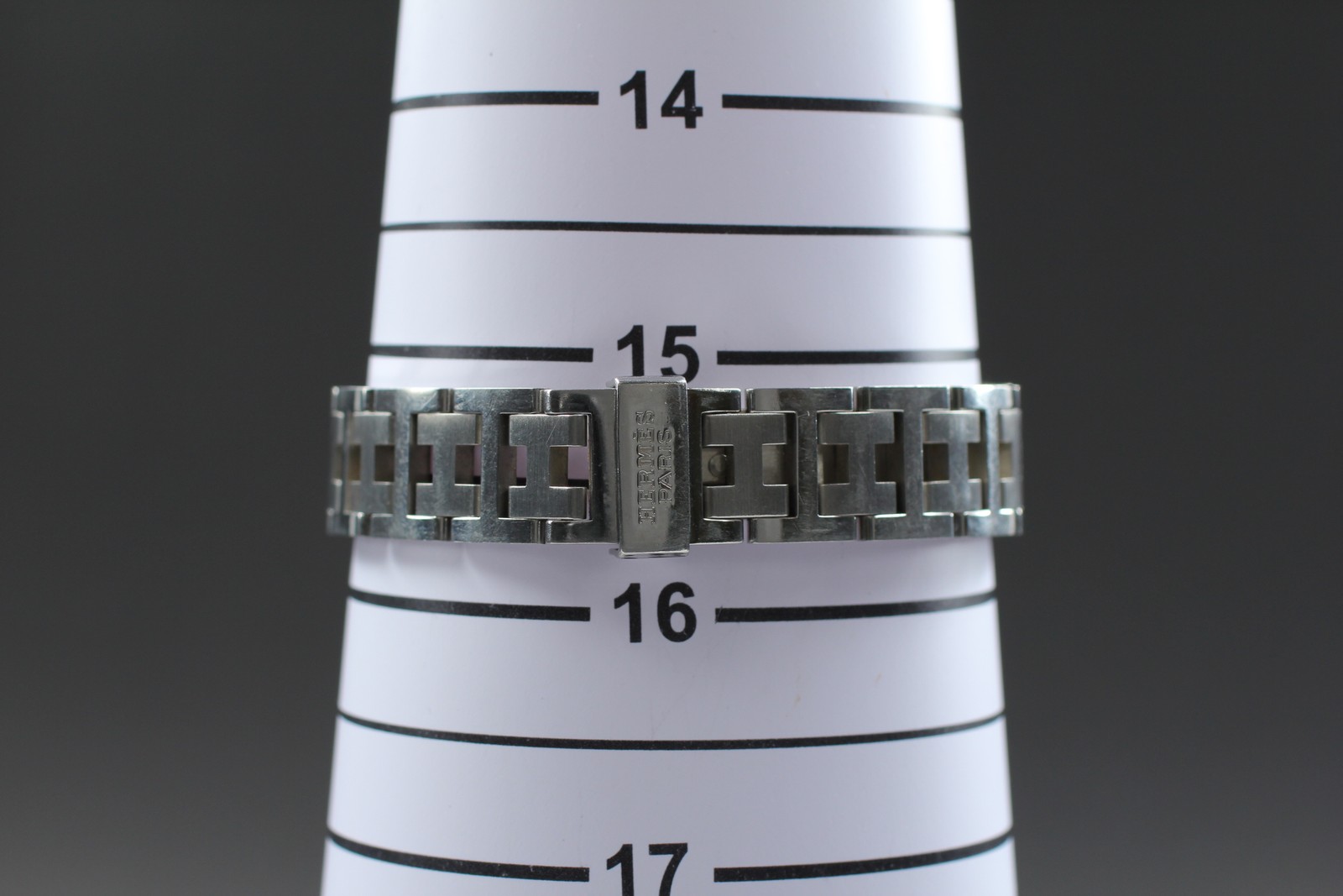 [ w/Box ] HERMES Clipper CL4.210 Pink Dial Quartz Swiss Made 24mm Women’s Watch