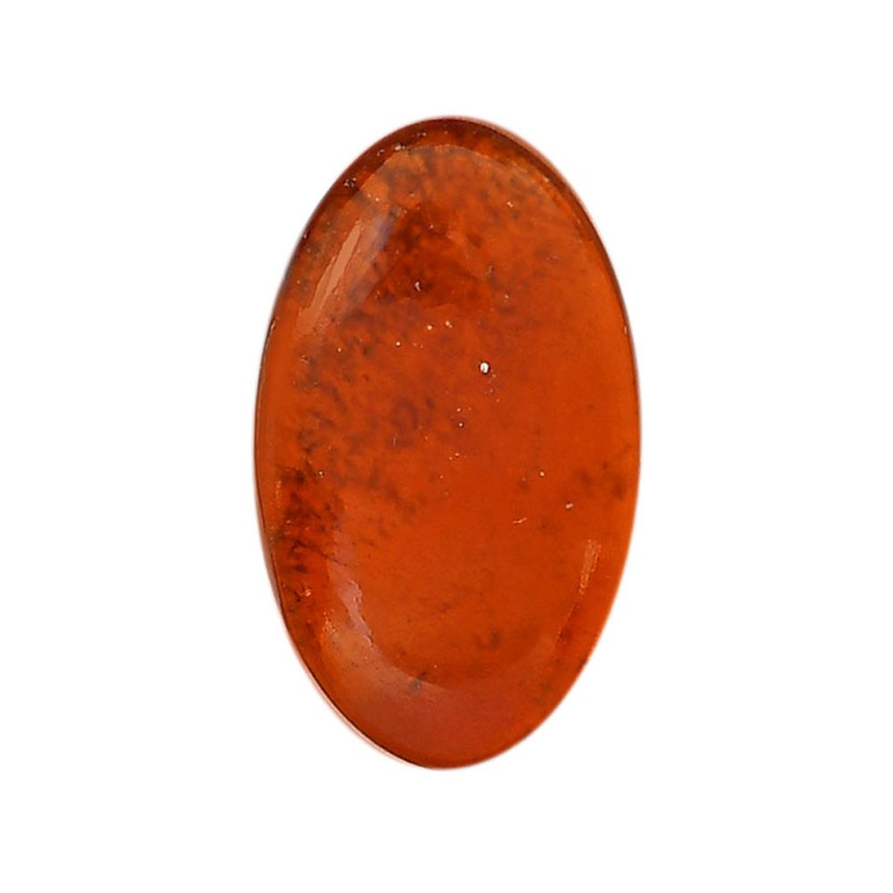 Hessonite Garnet 17.5×29.5×4.7 mm Oval Shape Polished Gemstone LS112-06227