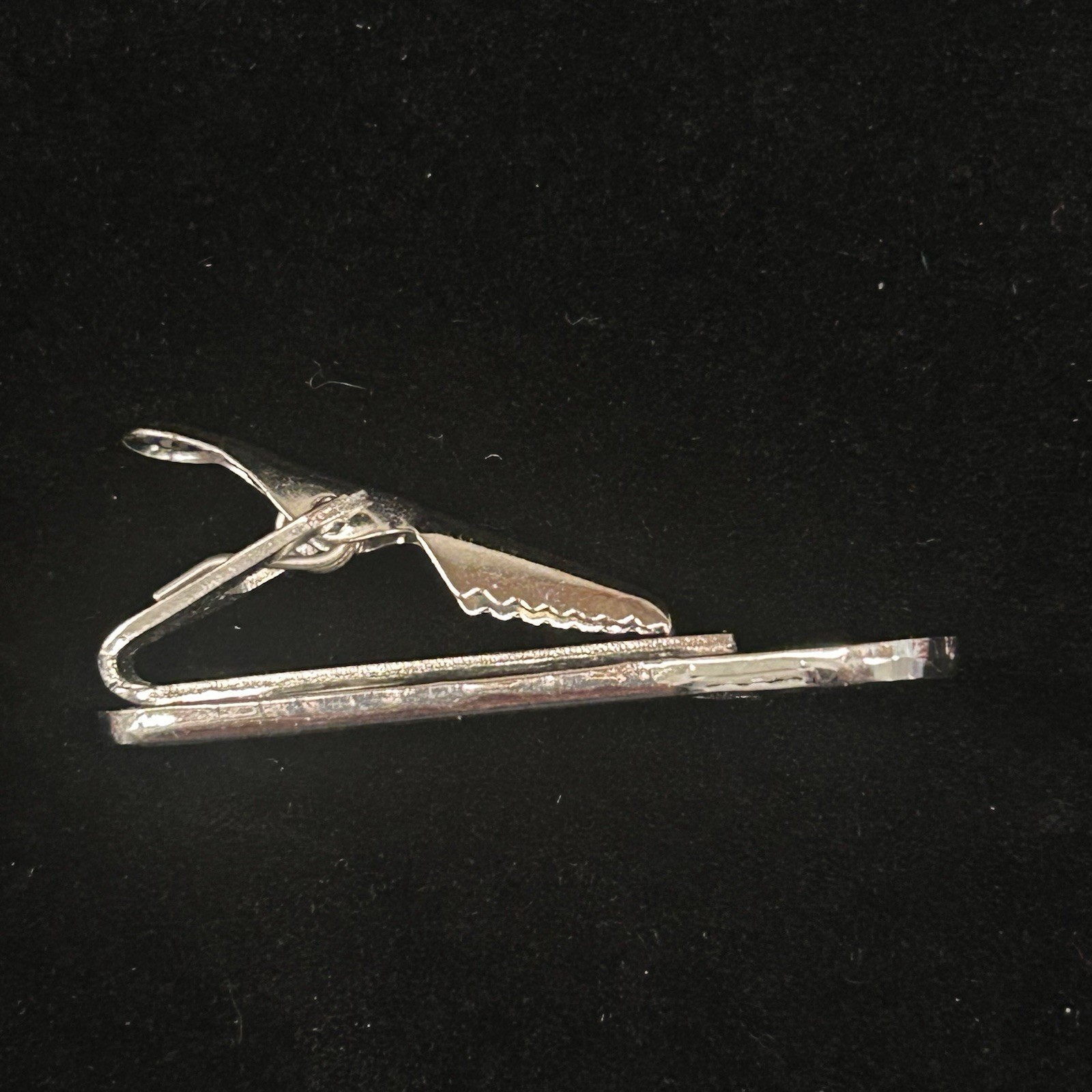 Vintage Kinney Co. Miniature Crescent Adjustable Wrench Tie Clip Clasp