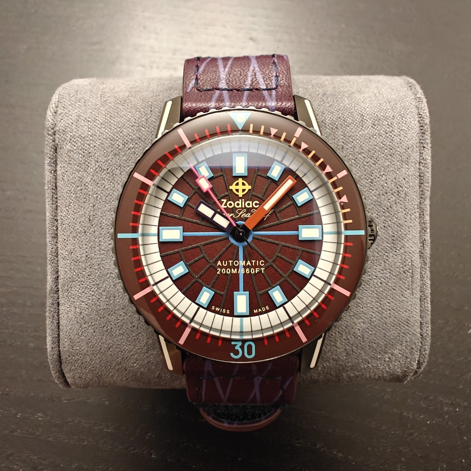 ZODIAC – SUPER SEA WOLF – Limited Edition, Only 282 Pieces, Automatic Swiss Made
