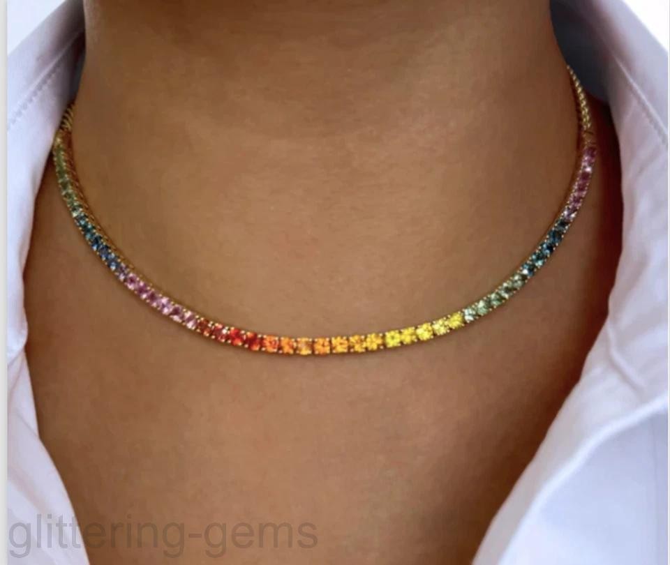 Natural IGL Rainbow Sapphire 42 Pcs 2.50mm Round Colorful Loose Gemstone 5DDL