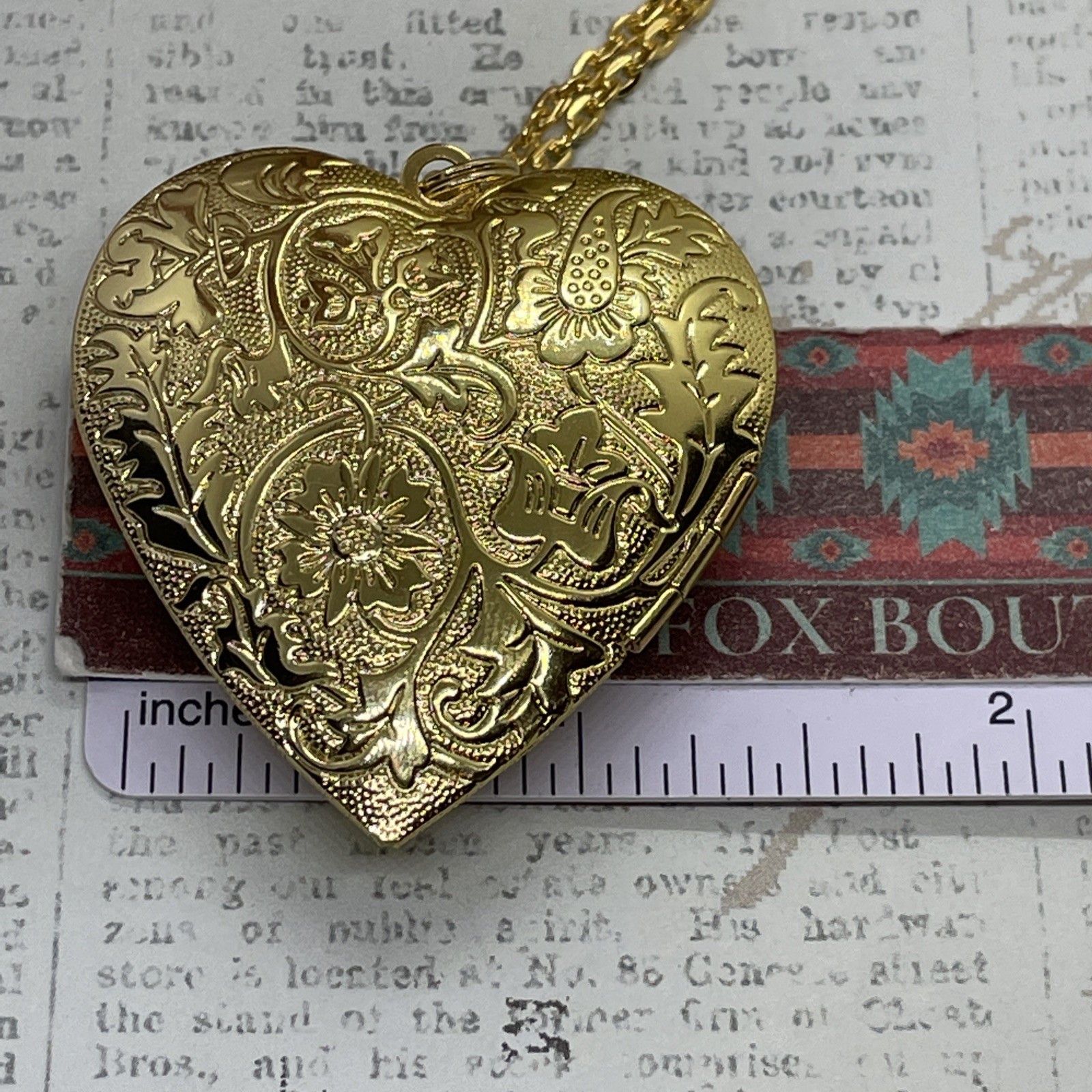Gold Heart Locket Blue Wht Birthday Anniversary Wedding Dragonfly Cameo Necklace