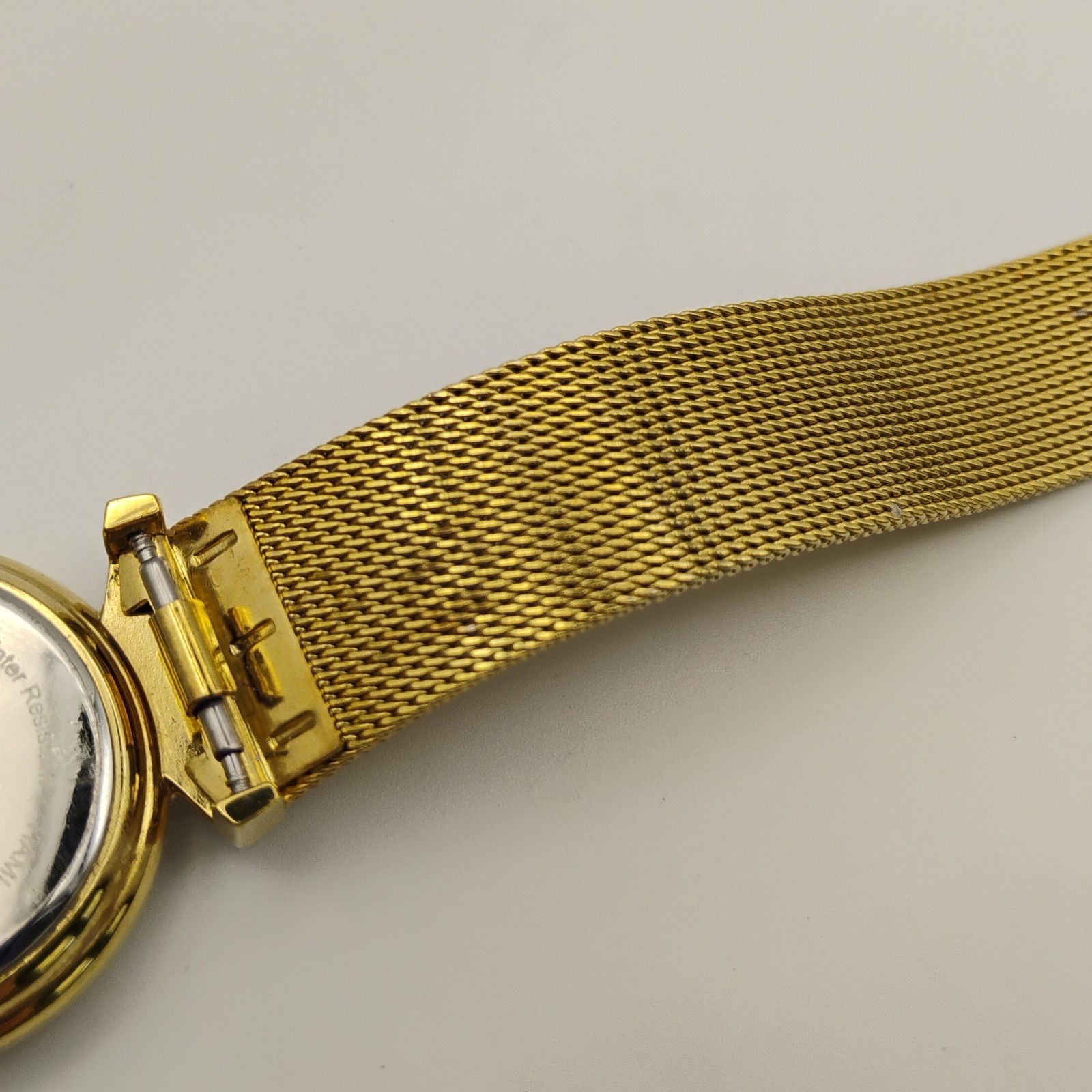 Lot Of 3 Vintage Ladies Stainless Steel Mesh Watches Needs Batteries