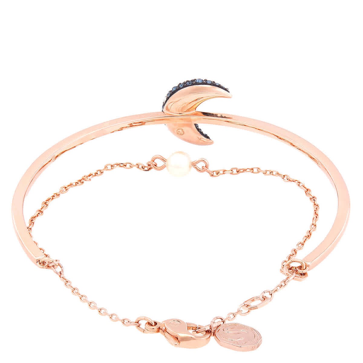 Swarovski Sublima Moon Crystal Bangle Bracelet