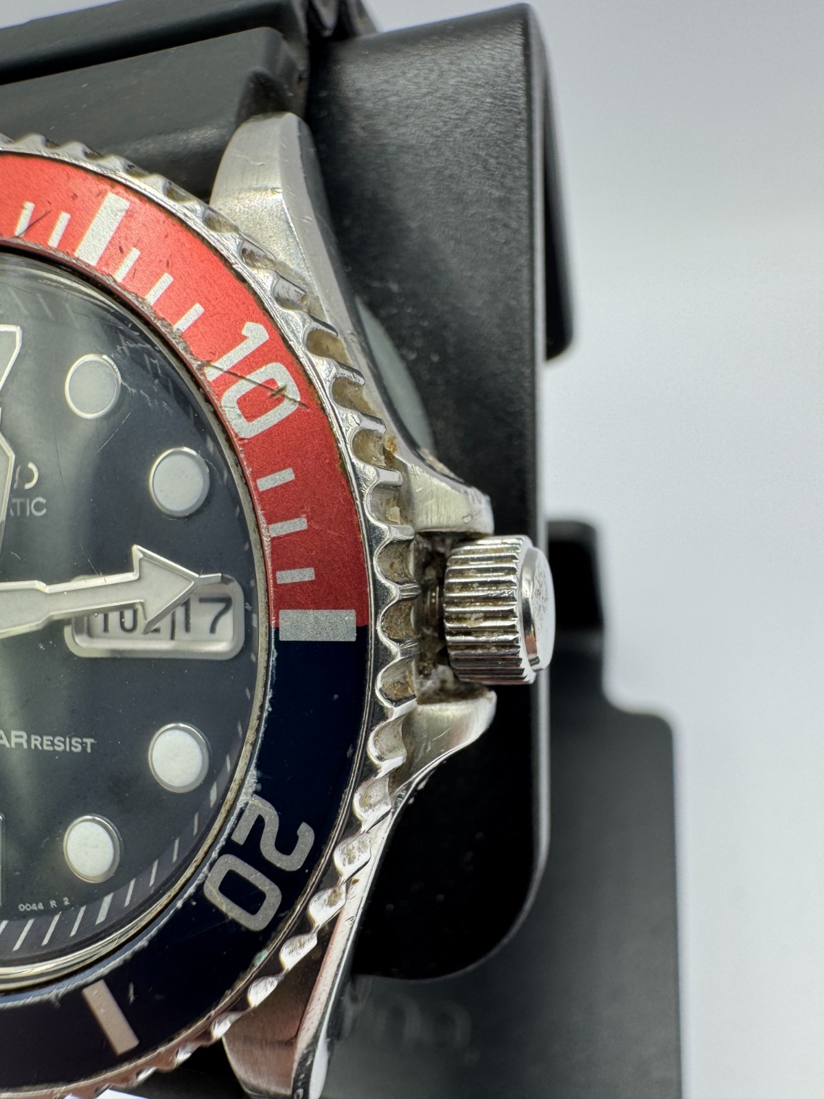 Seiko Diver’s SKX033 7S26-0040 Automatic Pepsi Men Watch Operated From JAPAN