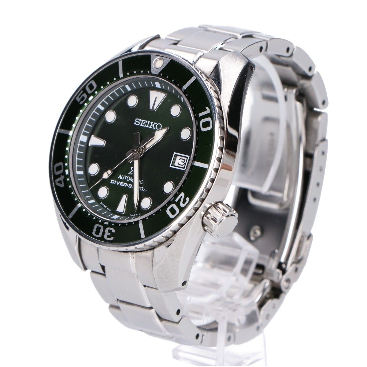 Seiko Prospex SBDC081 Diver’s 200m Automatic Green Dial Stainless Steel