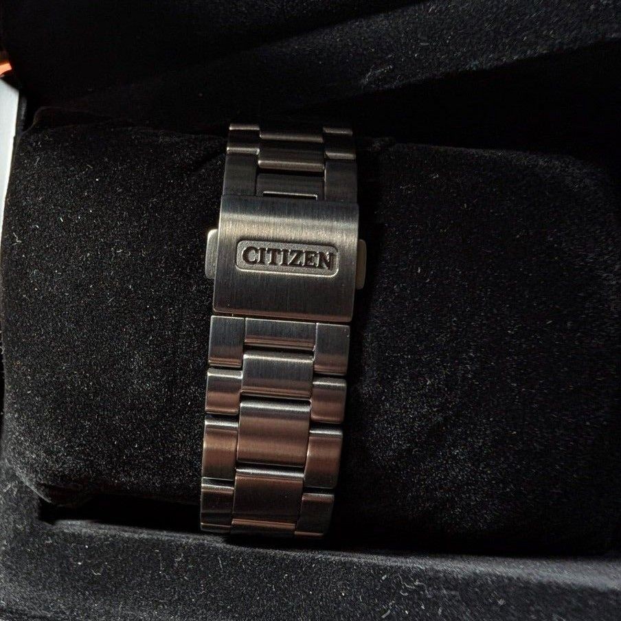 The Citizen Eco Drive Solar Watch Annual Difference 5 Seconds AQ1054 59L
