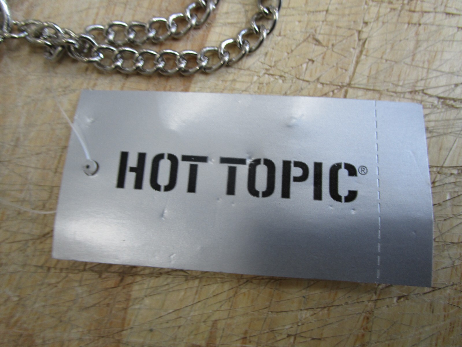 Hot Topic Spiked neck Choker 6 Spikes & 3 CROSSES 16″ Rock Gothic Punk Vintage
