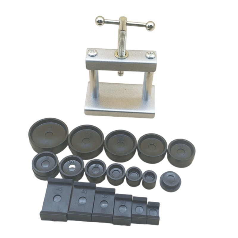 Ergonomic Watch Case Closing Device With Secure Grip For Beginner Technicians