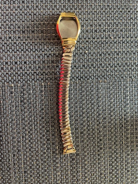 Vintage Benrus Art Deco Tonneau Manual-Wind Dress Watch Circa Late 1930s-1940s