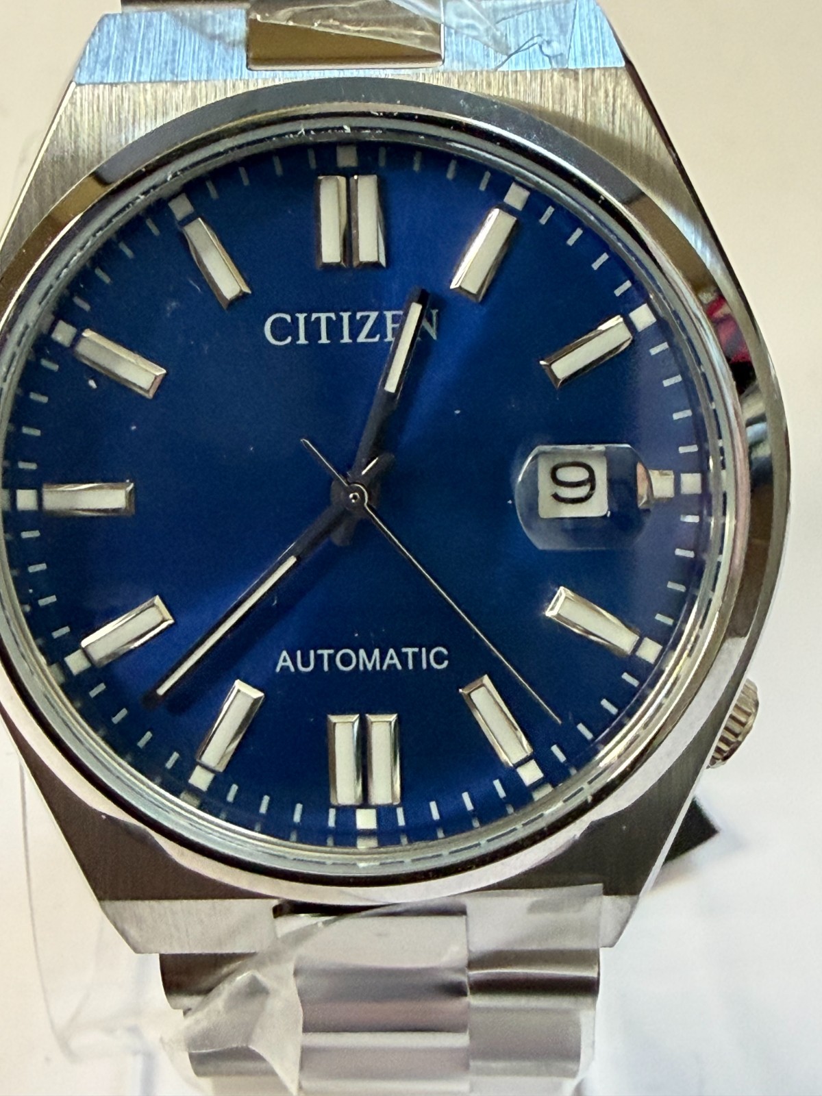 Citizen Men’s Tsuyosa Automatic Blue Dial Watch- NJ0150-81L NEW