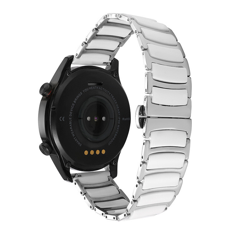 Quick Release Watch Band Strap Stainless Steel with Ceramic Bracelet 16 18 20 22