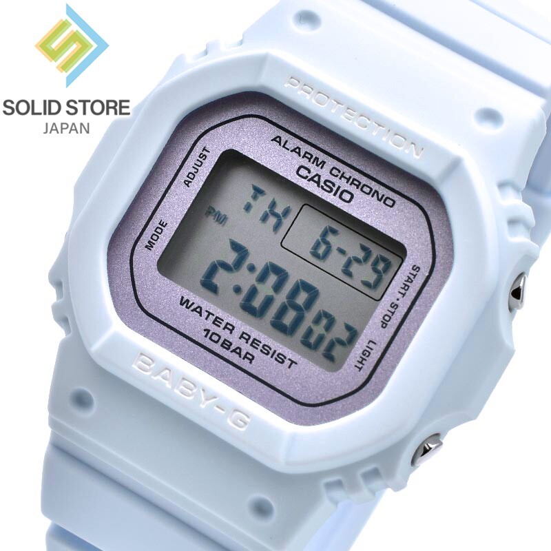 CASIO BABY-G BGD-565SC-2JF Flower Color Digital Quartz Watch Lilac 37.9mm