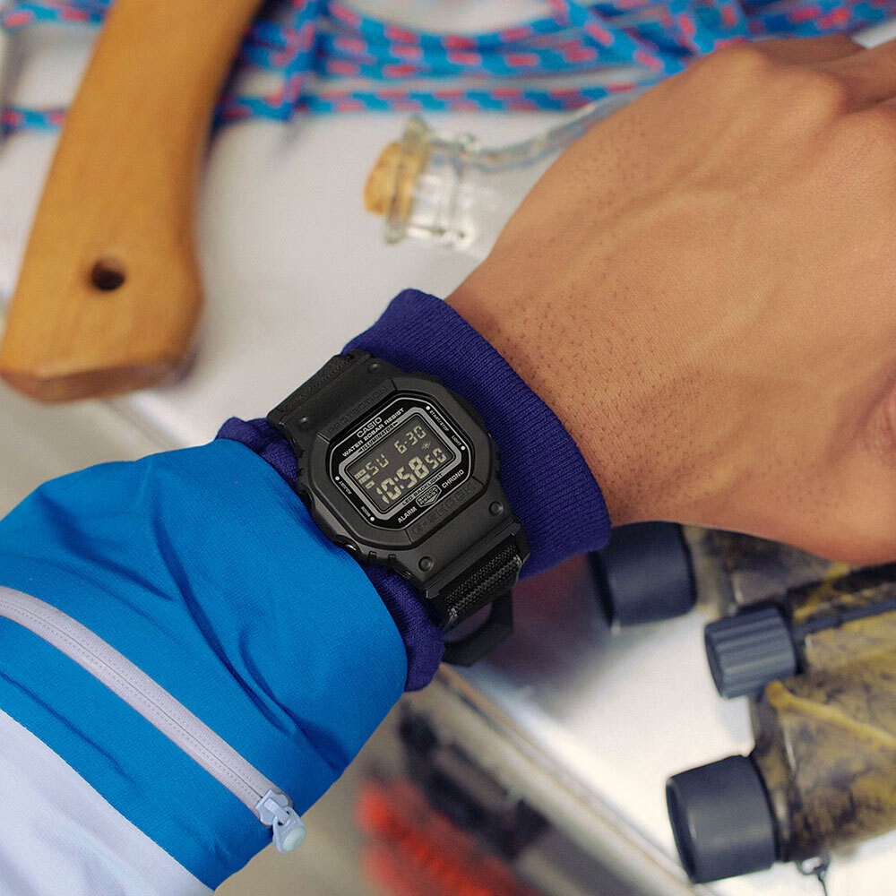 Watch CASIO G SHOCK DW 5600MNC 1JF NEW CLOTH BAND series stopwatch men’s brand n