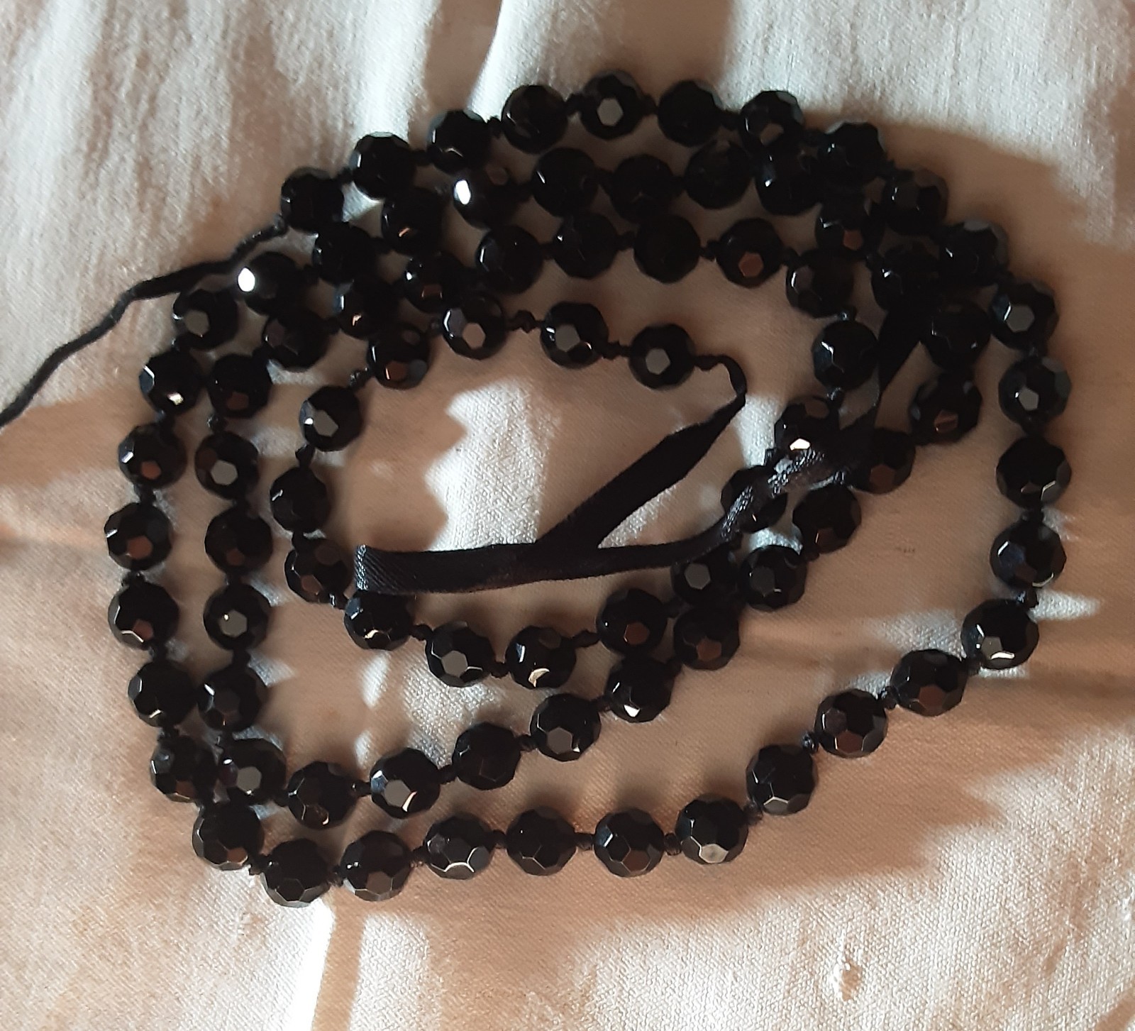 90s Briolè Glass Necklace – Long