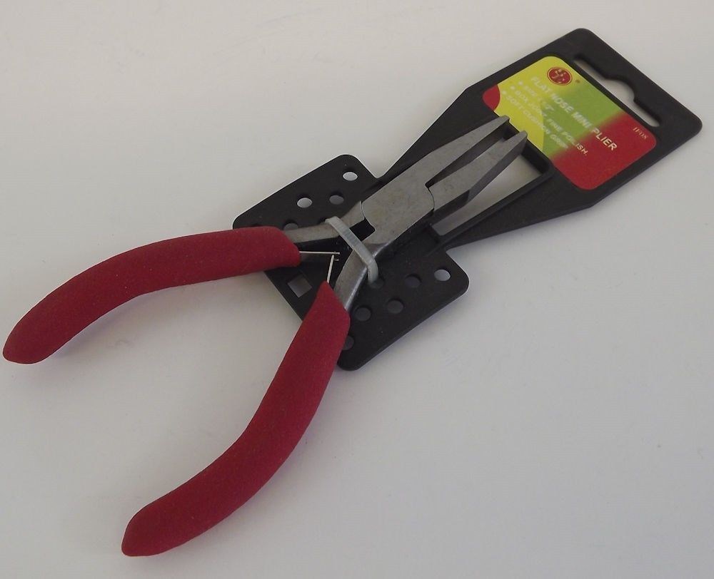 New Stainless Steel 4 1/2″ Jewelers Flat Nose Box Joint Pliers Jewelry Tool