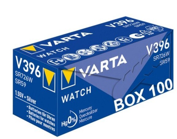 Single Genuine Varta/Renata Watch Battery -all models