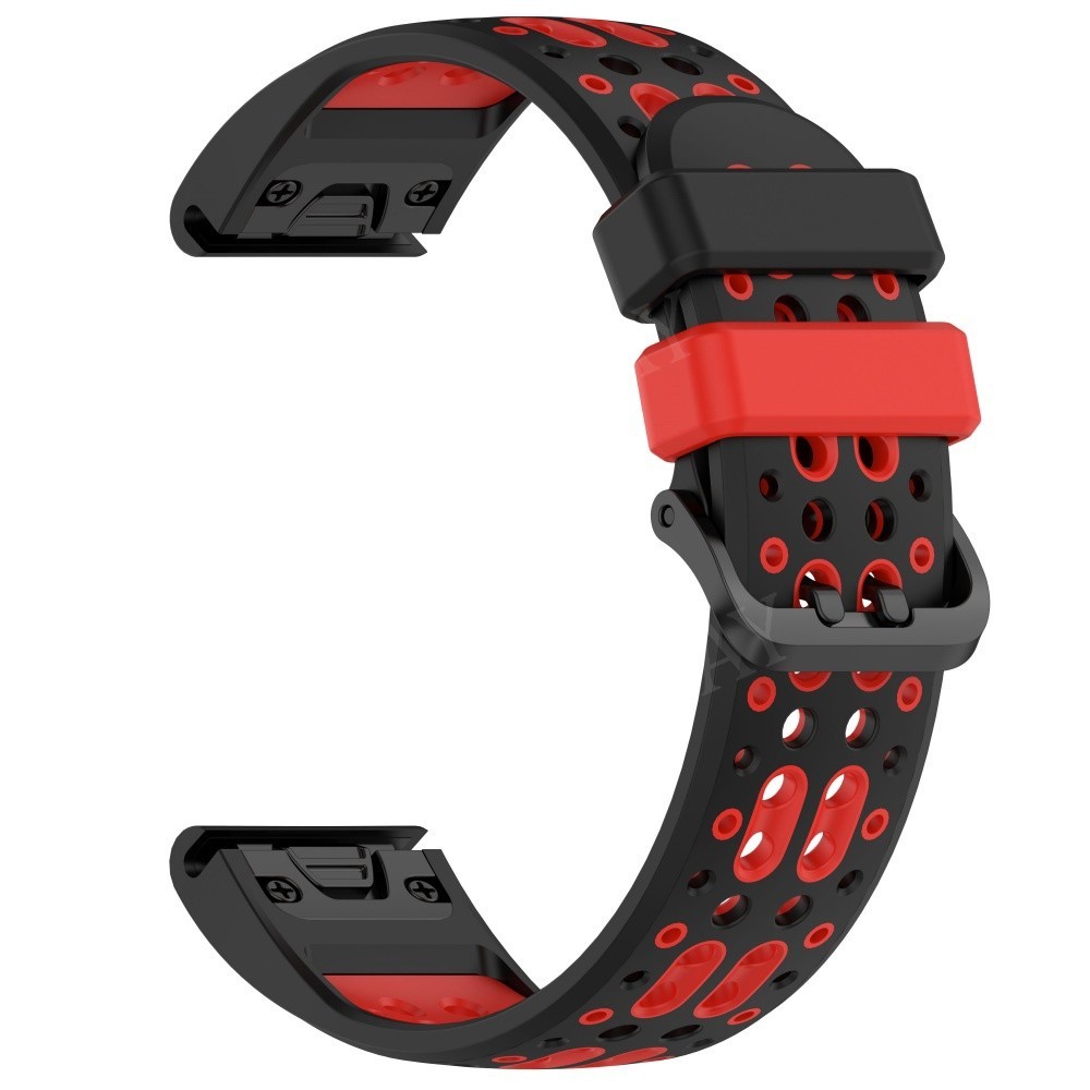 Quickfit Silicone Strap For Garmin Fenix 8 Solar Epix 7 7X 6 6X Pro 5 Watch Band