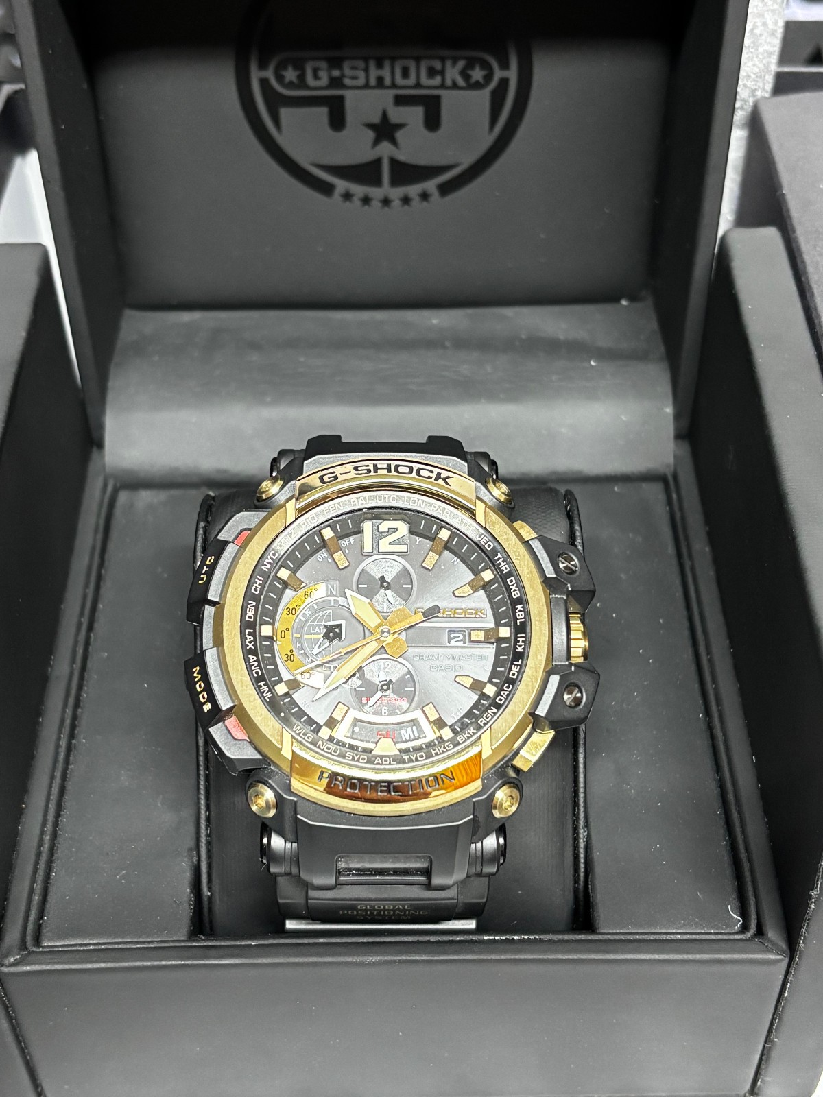 Casio G-Shock GPW-2000TFB-1A 35th Anniversary Limited Edition Gold Tornado