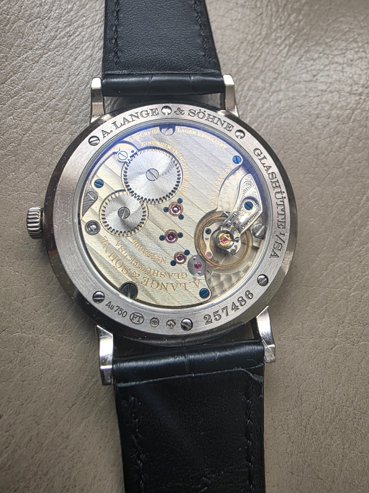 a. lange & söhne saxonia thin 201.027 | 2024 | 37mm