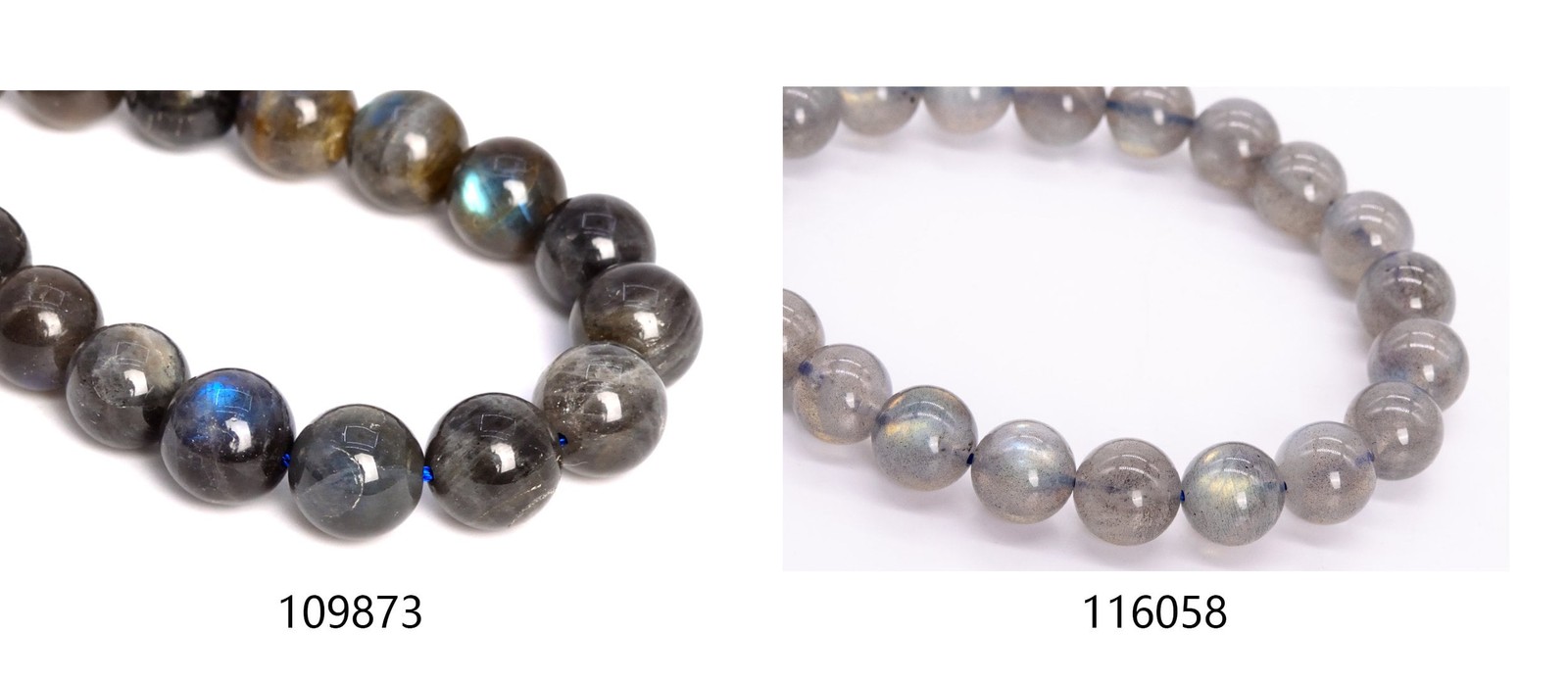Genuine Natural Madagascar Labradorite Beads Round Gemstone Loose Beads