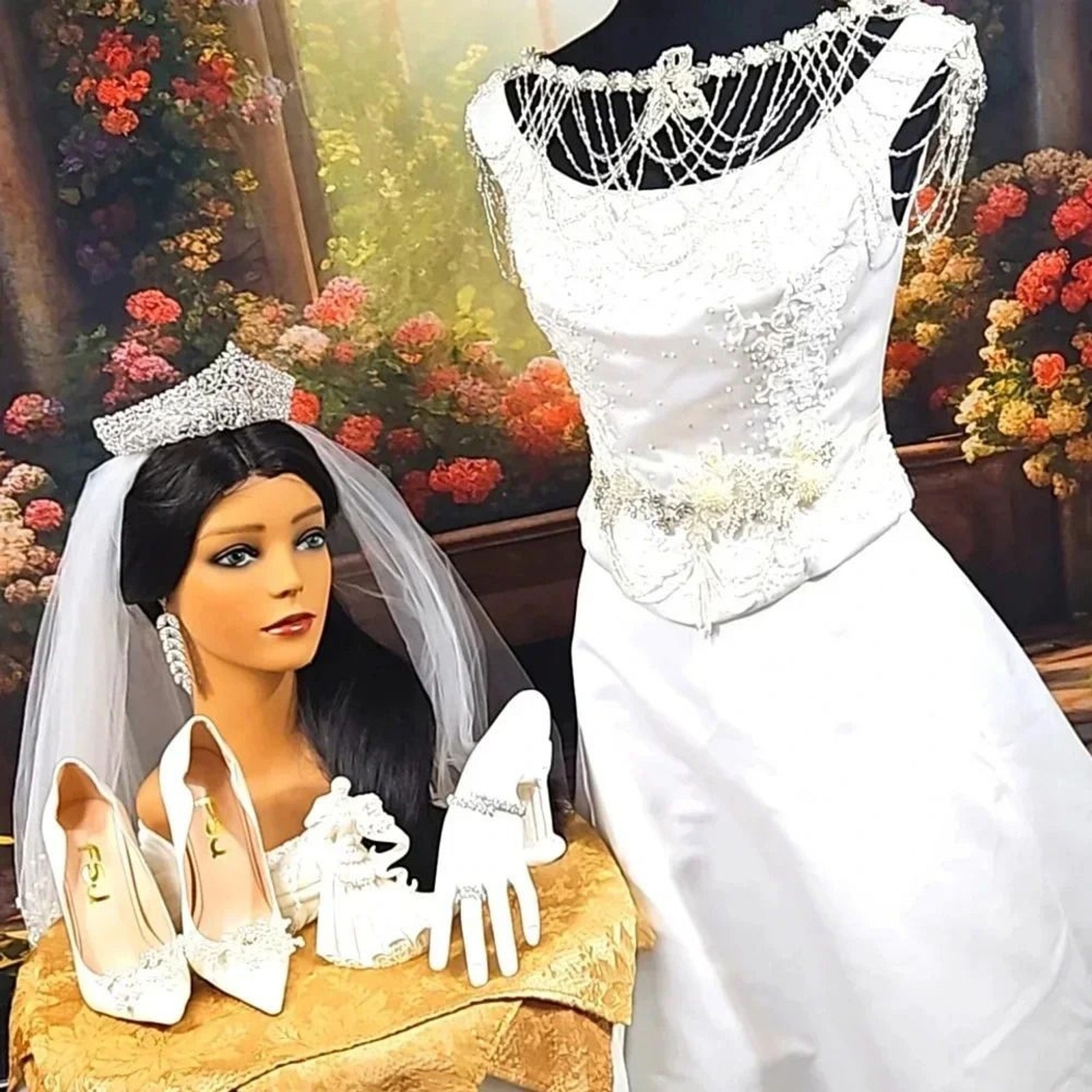 She’s My Everything is a Unique 7pc. One-Of-A-Kind Tiara Ensemble