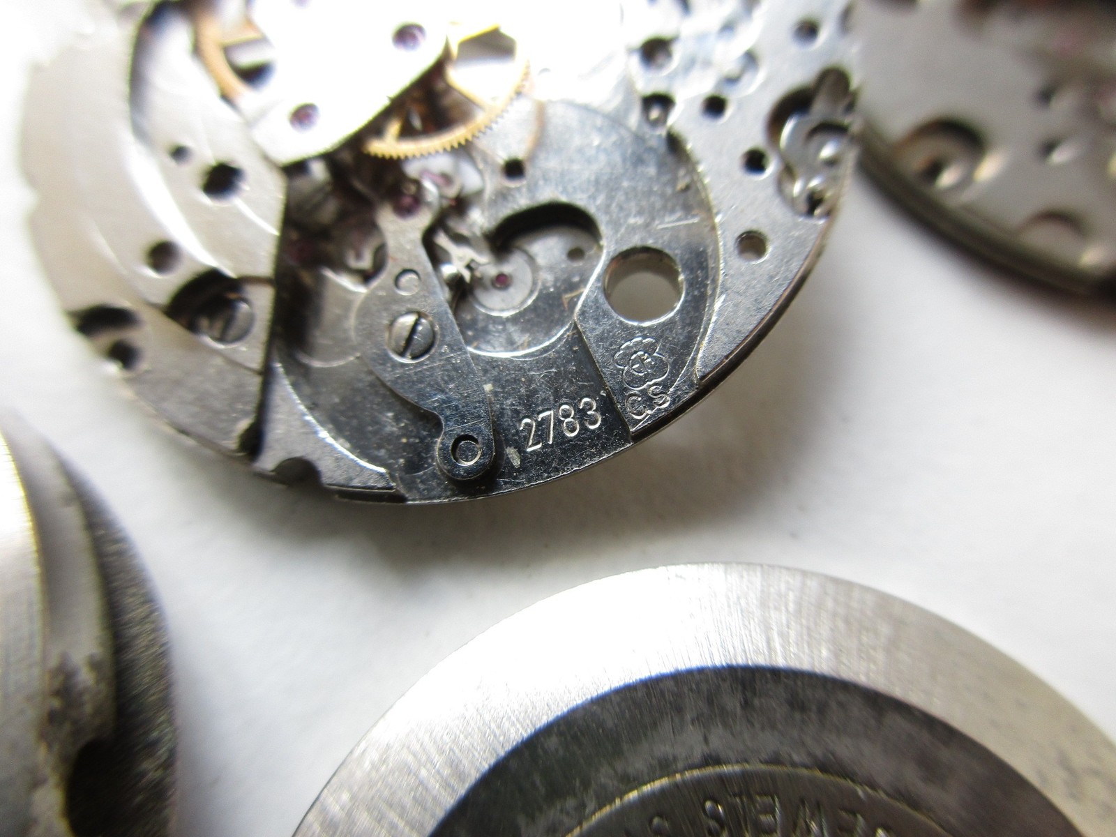 ETA cal. 2783 Swiss automatic disassembled watch movements – for parts