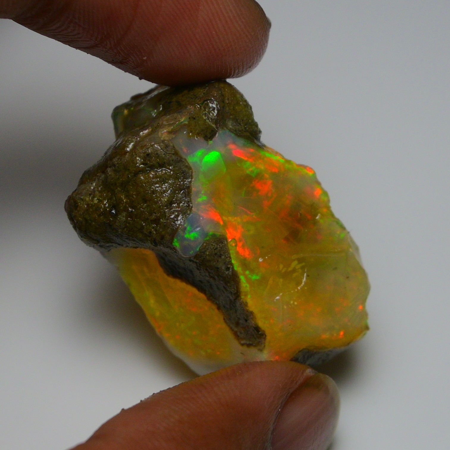 Opal Rough 48.45 Ct Natural Ethiopian Raw, Crystal Opal Specimen, Opal Gemstone