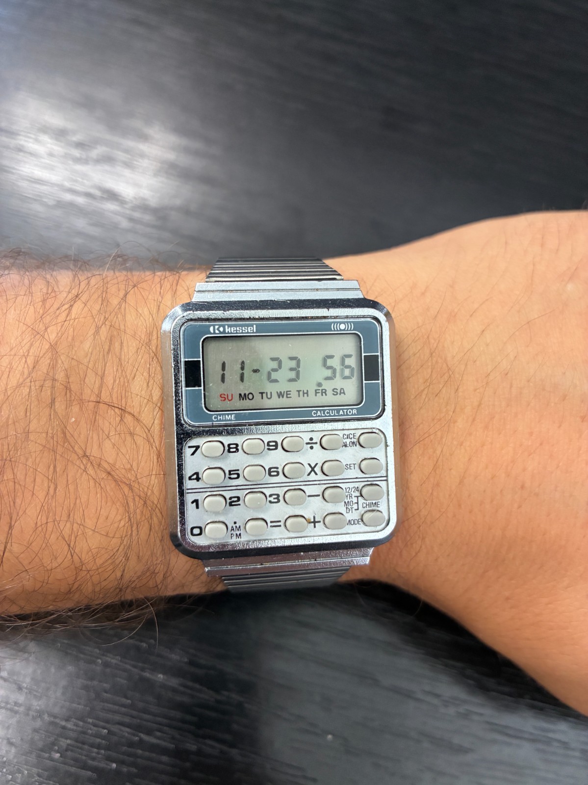 Vintage Kessel Calculator Watch Late 1970s / Early 1980s