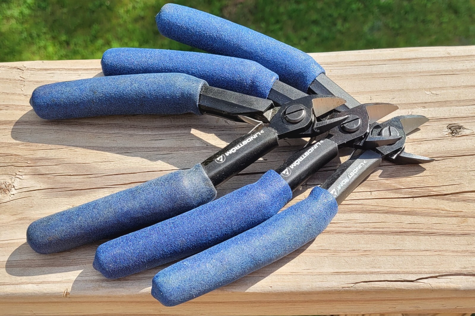 Lot of (3) Lindstrom Series HS 8160 Pliers Cutters Foam Handles Volume Discount