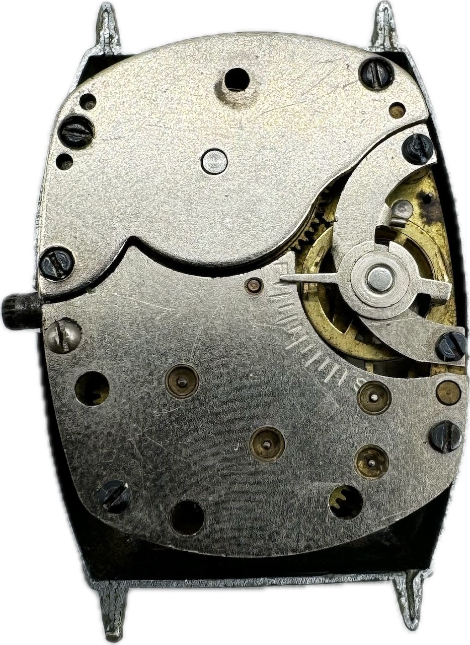 Vintage Ingersoll Men’s Mechanical Wristwatch USA Chrome Plated Mickey Mouse