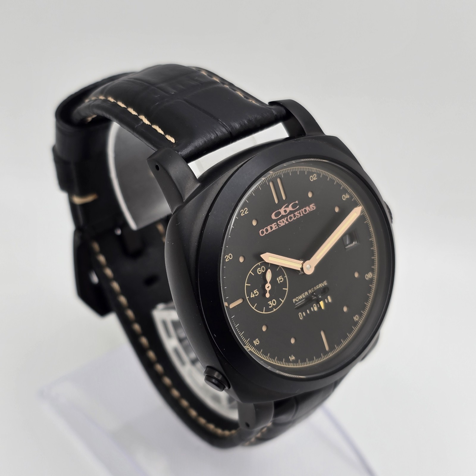 Custom-Built Automatic Watch – 45mm Power-Reserve “Big Boy”