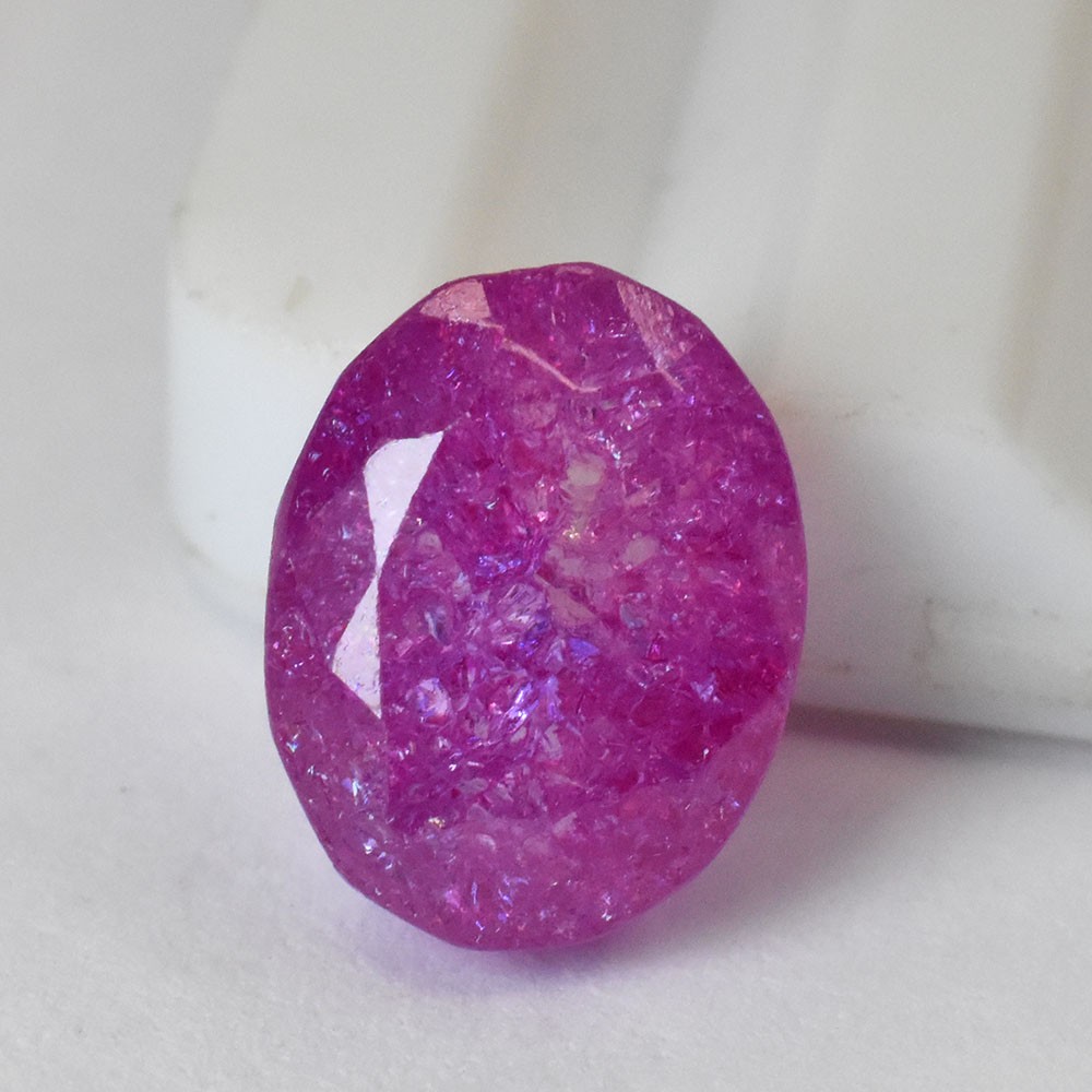 Pink Sapphire NATURAL 7.05 Ct Certified Oval Shape Loose Gemstone From Sri Lanka