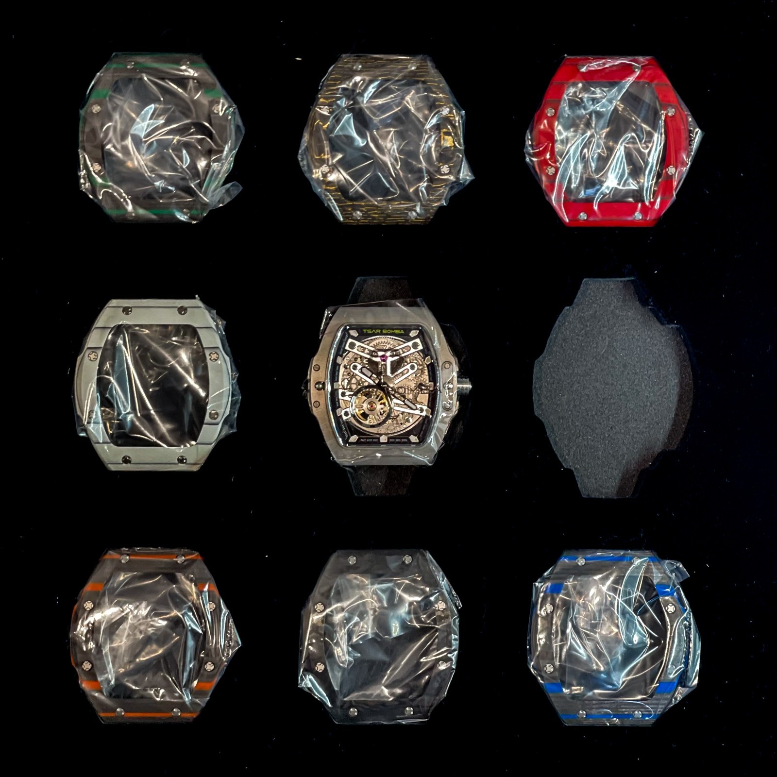 Tsar Bomba Atomic-Interchangeable Automatic Watch Combo Kit – TB8218(1+7)CF-0