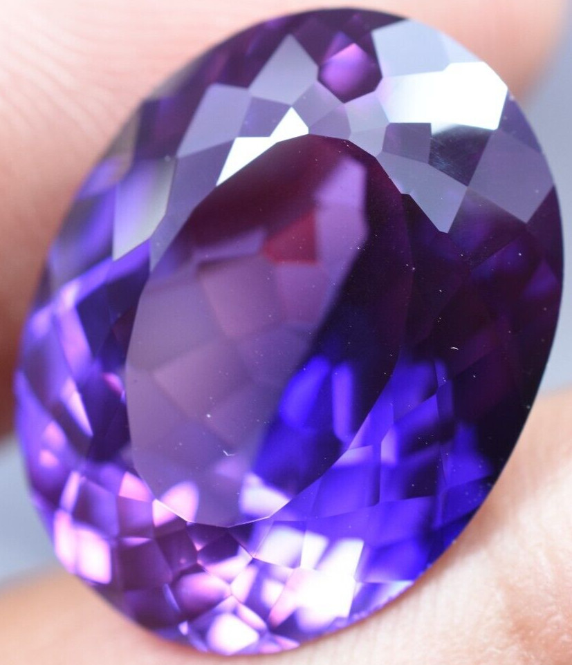 Natural 24.70 Ct Boysenberry Sapphire GGL Certified fabulous Loose Gemstone