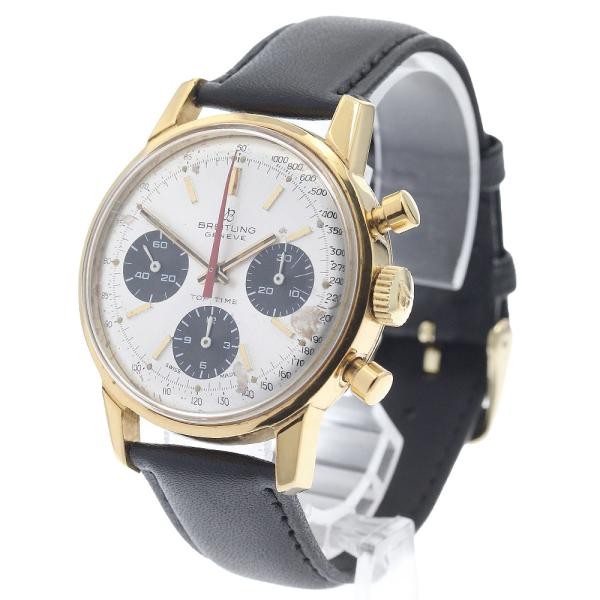 BREITLING TOP TIME 810 38mm SS Silver / Black #C19226