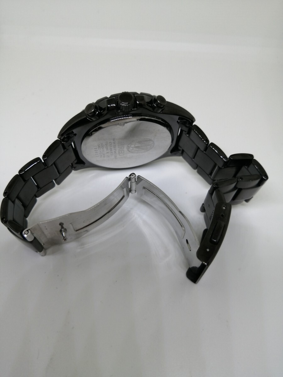Working SEIKO WIRED 7T94 0BN0 men’s quartz chronograph wristwatch