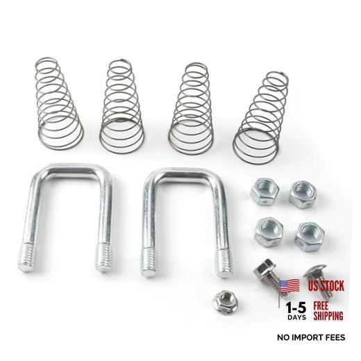 1900-2-1600 Replacement Safety Chain U-Bolt Kit Fits B&W Gooseneck Hitches