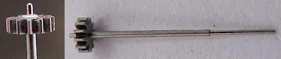 Hamilton Pocket Watch 4992B 16s 22j. part: sweep second h = 11.6 mm