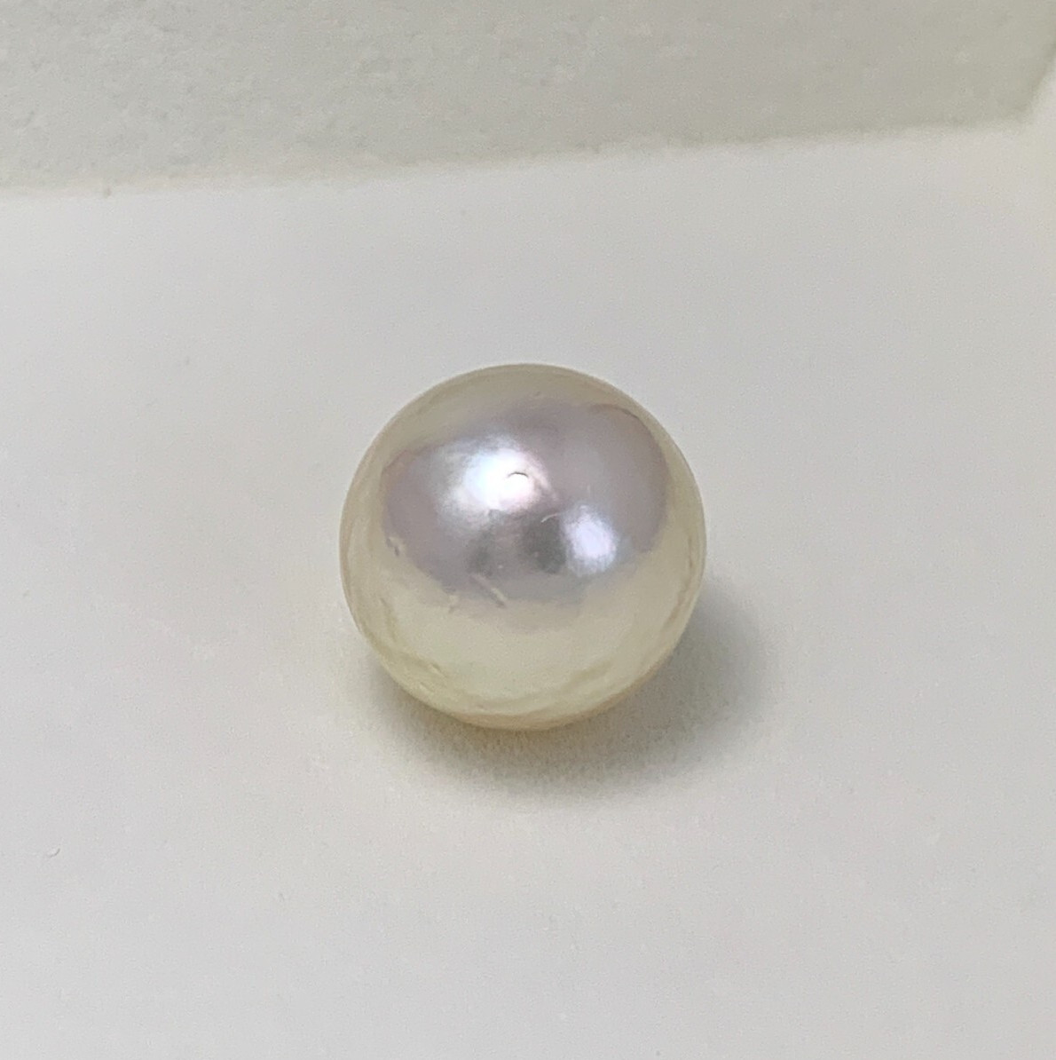 Big 16.0mm Round Champagne South Sea Loose Pearl Undrilled, High Luster