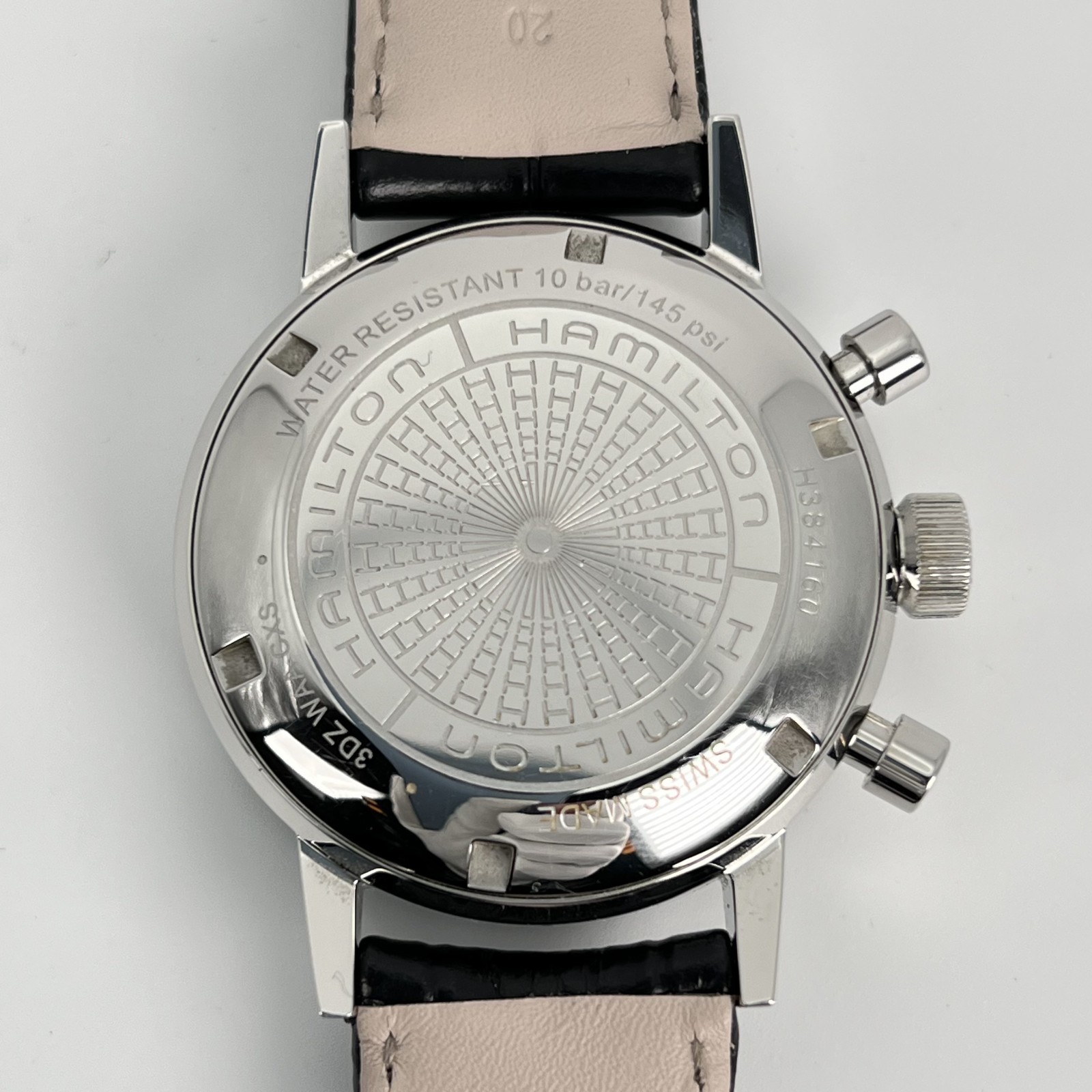 Hamilton Intra-Matic H384160 Automatic Chronograph Men’s Watch Stainless #W-21
