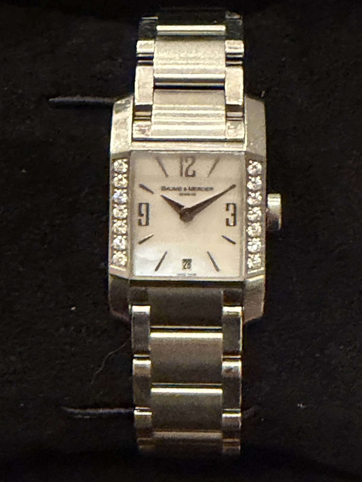 Authentic Baume & Mercier Hampton Mini Swiss Ladies Watch