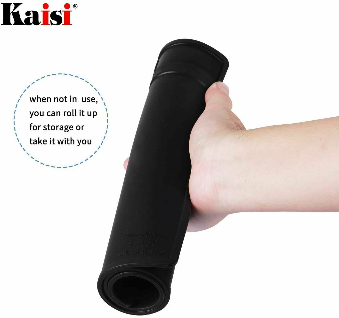 Watchmaker’s Rubber Bench Mat Anti-Slip Pad Jewelry Watch Repair Tools Black