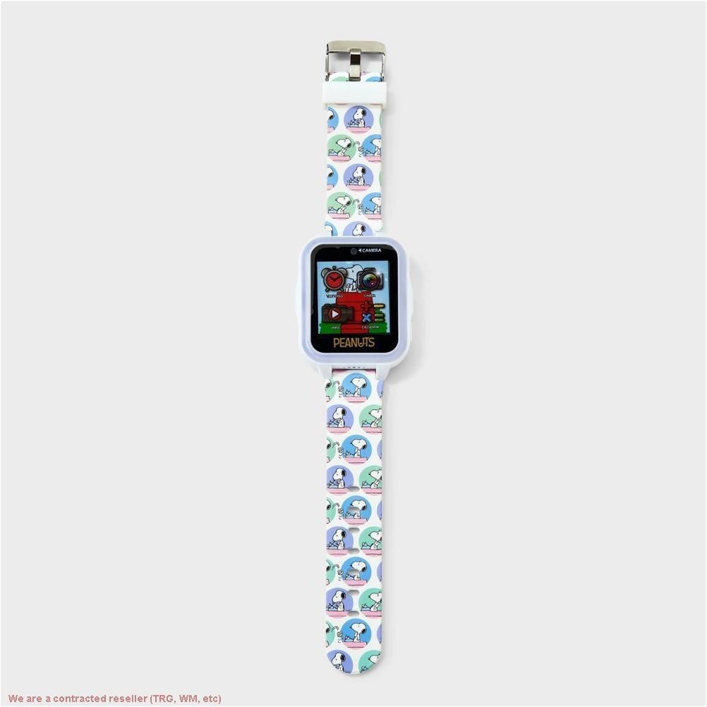 Girls’ Peanuts Light Up Interactive Smartwatch -White
