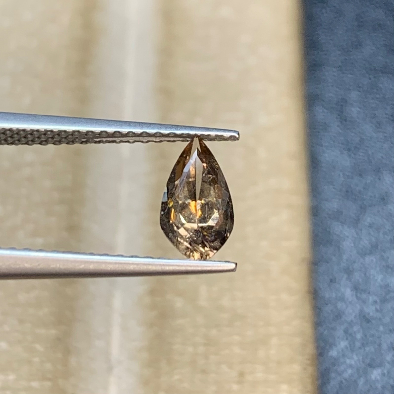 Natural Axinite Gemstone, 0.73 Crt From Gilget