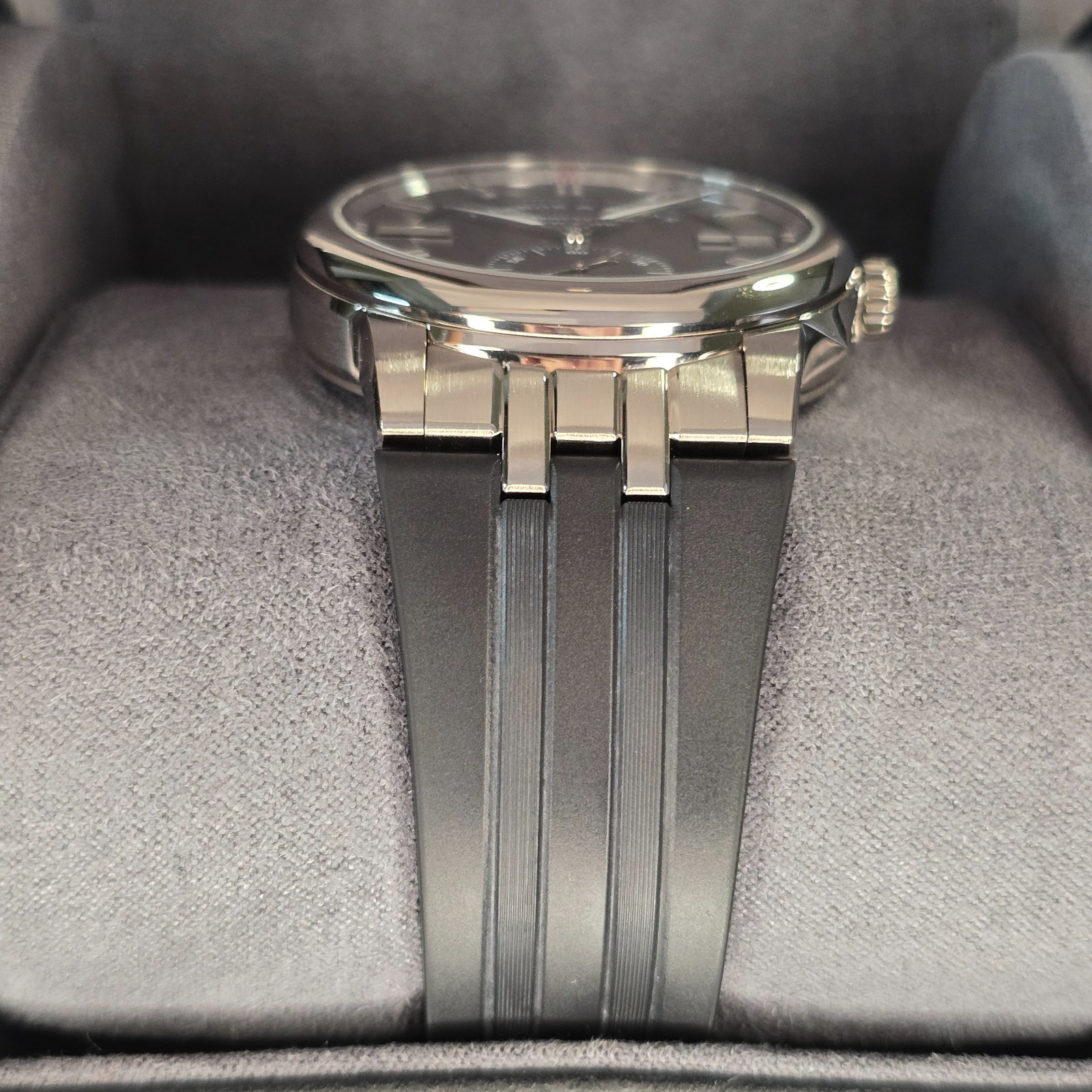 A. LANGE & SOHNE ODYSSEUS 40.5MM 363.068 18K WHITE GOLD GREY DIAL B&P