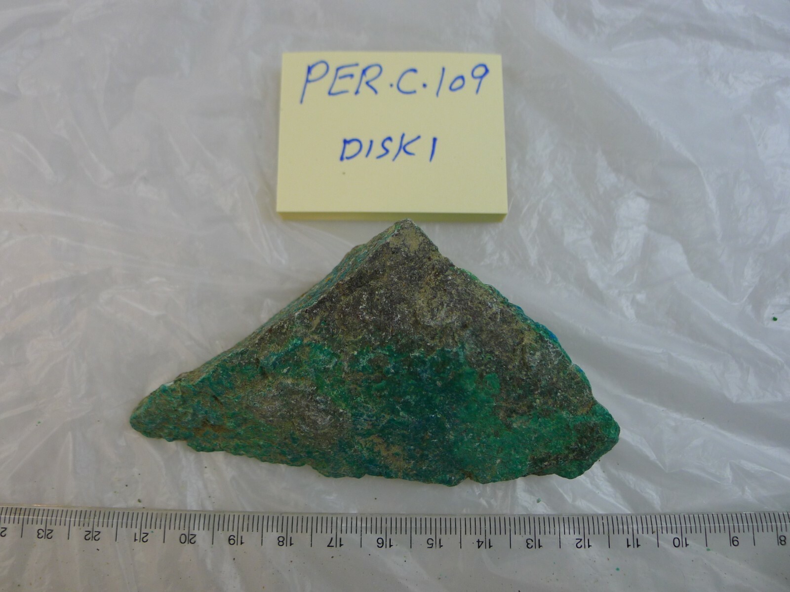 Natural Persian Chrysocolla, 1 pc, TW : 99.20 Grams